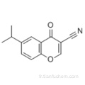 4H-1-Benzopyran-3-carbonitrile, 6- (1-méthyléthyl) -4-oxo CAS 50743-32-3